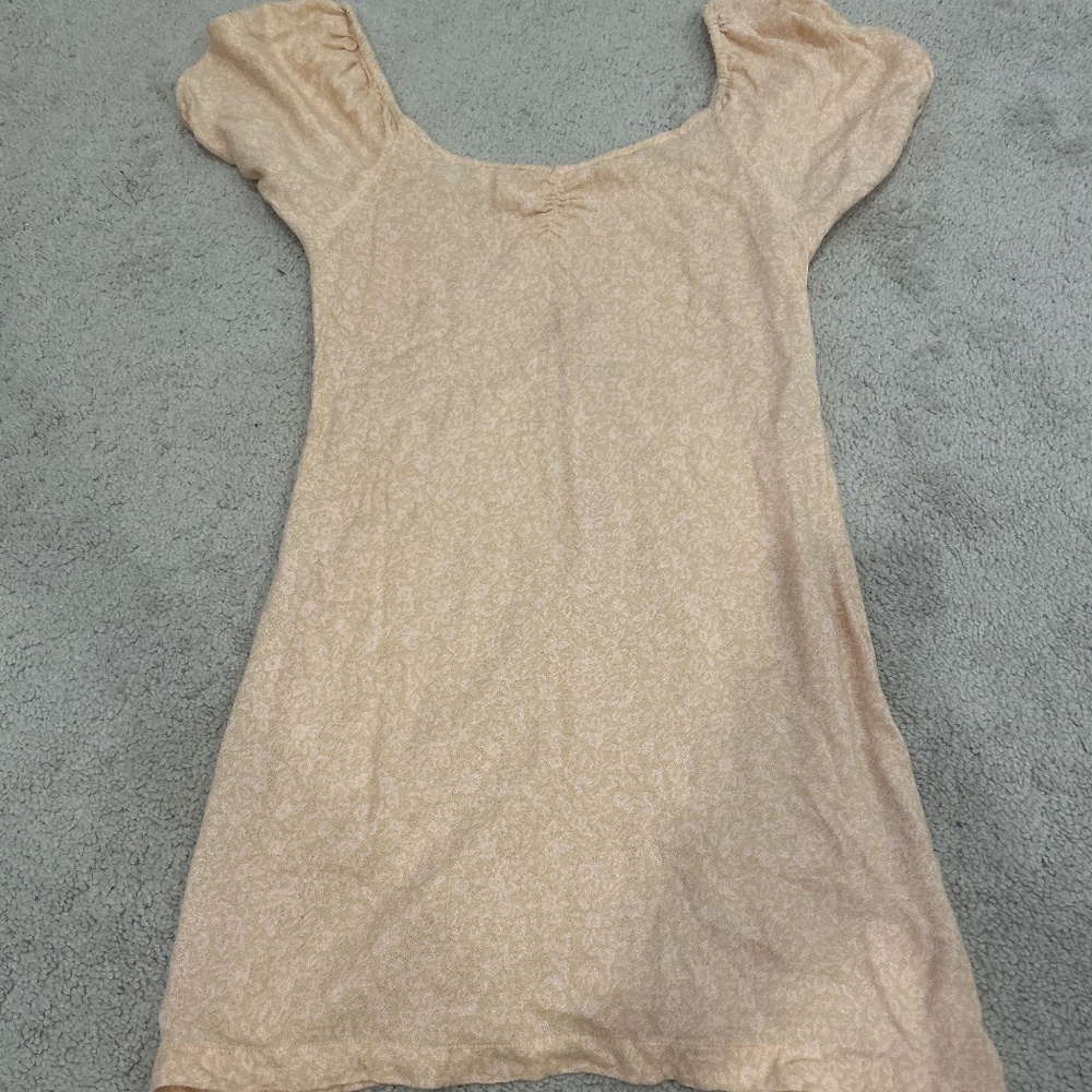 Pink floral sundress